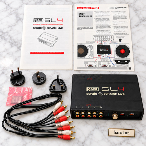 Rane sl4 serato scratch - rane, live