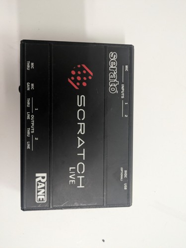 Rane serato scratch - scratch, live