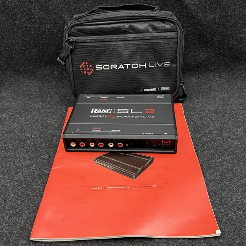 Rane serato sl3 scratch - scratch, live