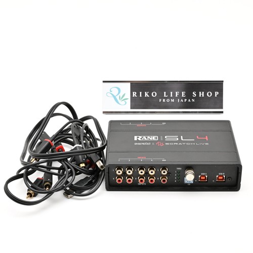 Rane sl4 scratch live serato - rane,