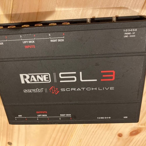 Rane sl3 serato - scratch, live