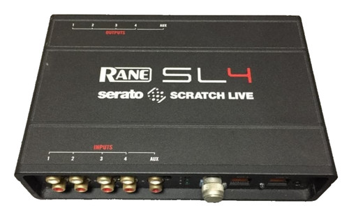 Rane sl4 serato scratch - sl4, live