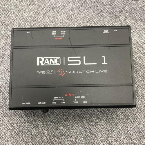 Rane sl1 scratch - serrato, live