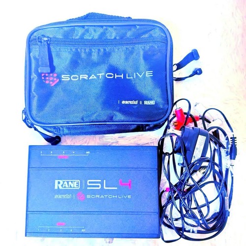 Rane sl4 serato scratch - sl4, live
