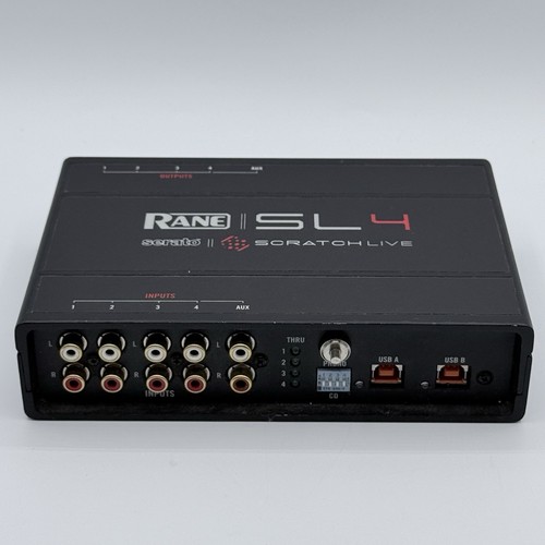 Rane sl4 serato scratch - scratch, 4