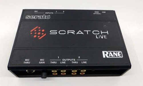 Scratch live interfaccia - live, dj