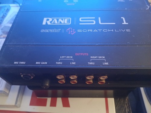 Rane serato scratch - dj, live